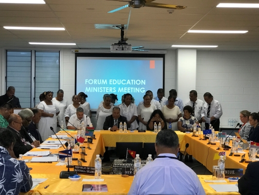 Official opening of the 2018 FEdMM, Nauru.  ©Pacific Islands Forum Secretariat